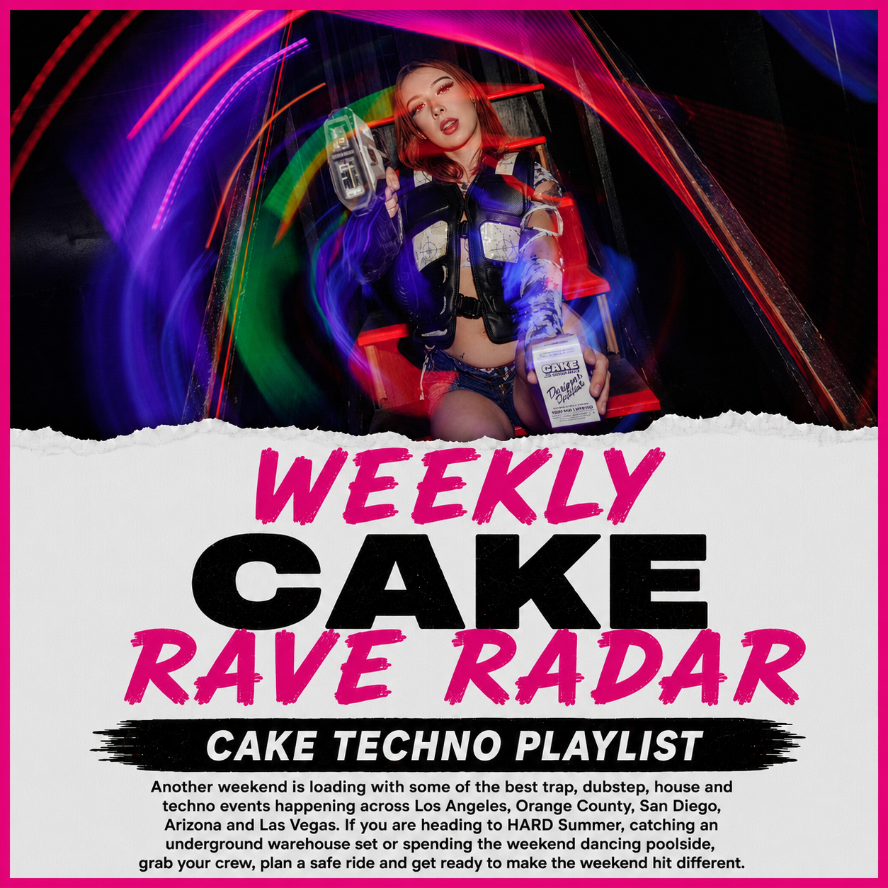WEEKLY RAVE RADAR - TECHNO WEEK !