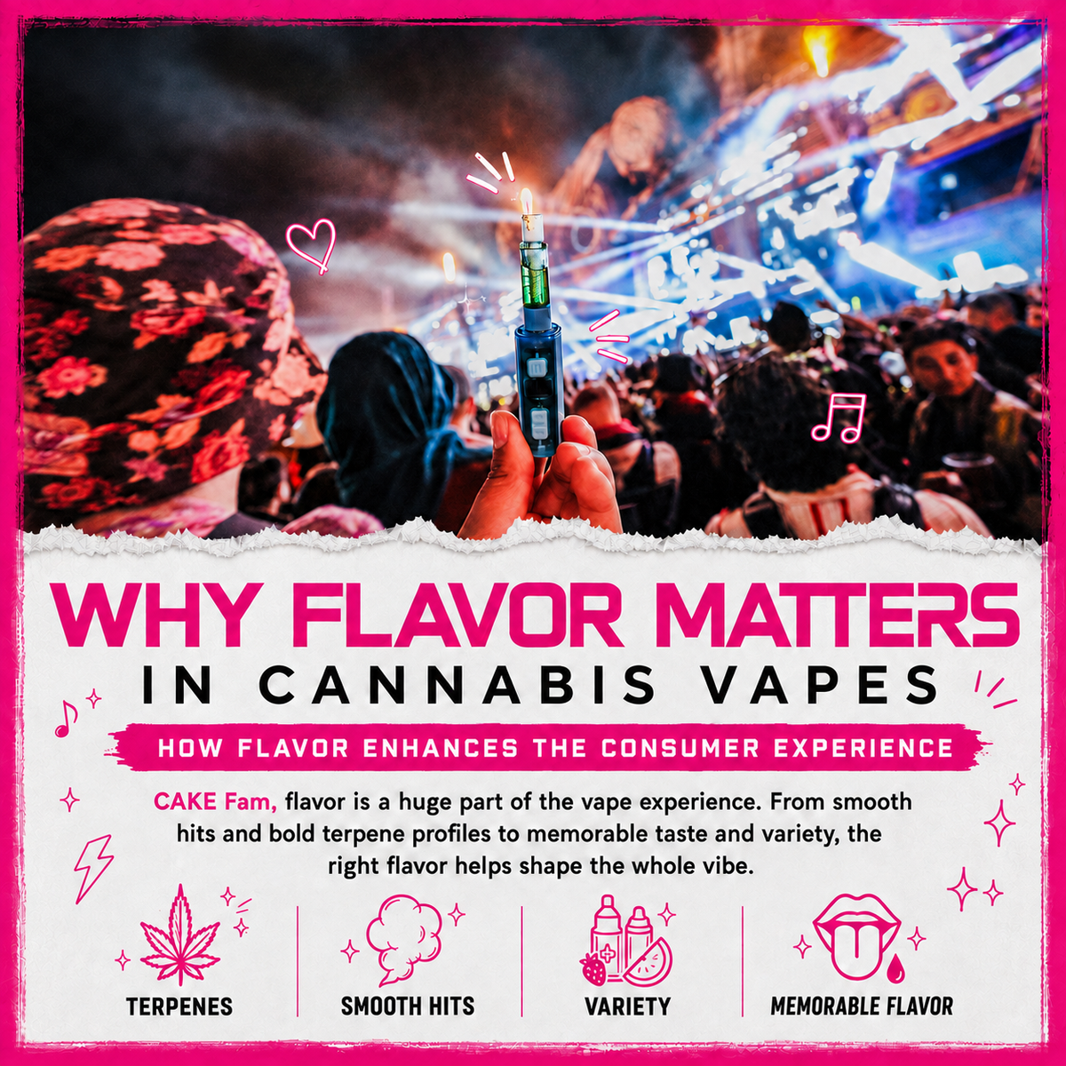 Why Flavor Matters in Cannabis Vapes