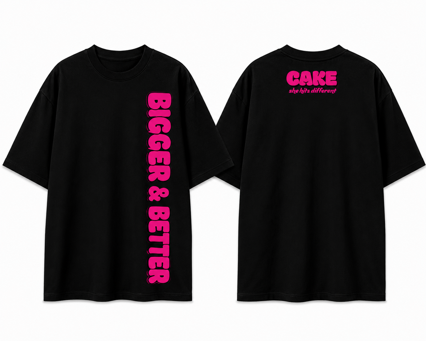 Bigger & Better Black T-Shirt