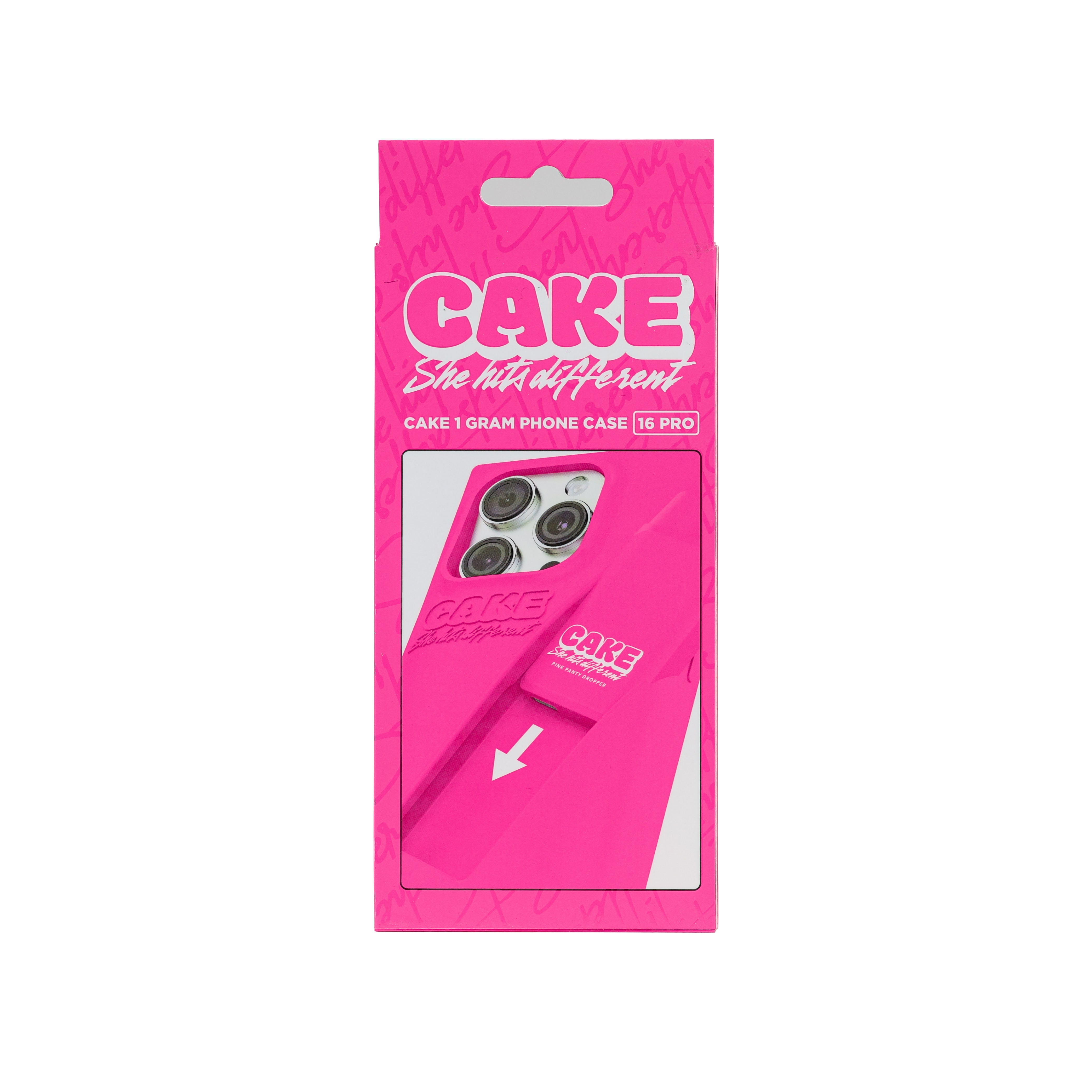 iPhoneアクセサリー cake CAKE iPhone Case 16 Pro (1g & 1.25g) – SHE HITS DIFFERENT