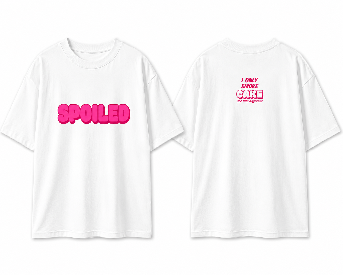 SPOILED White T-Shirt