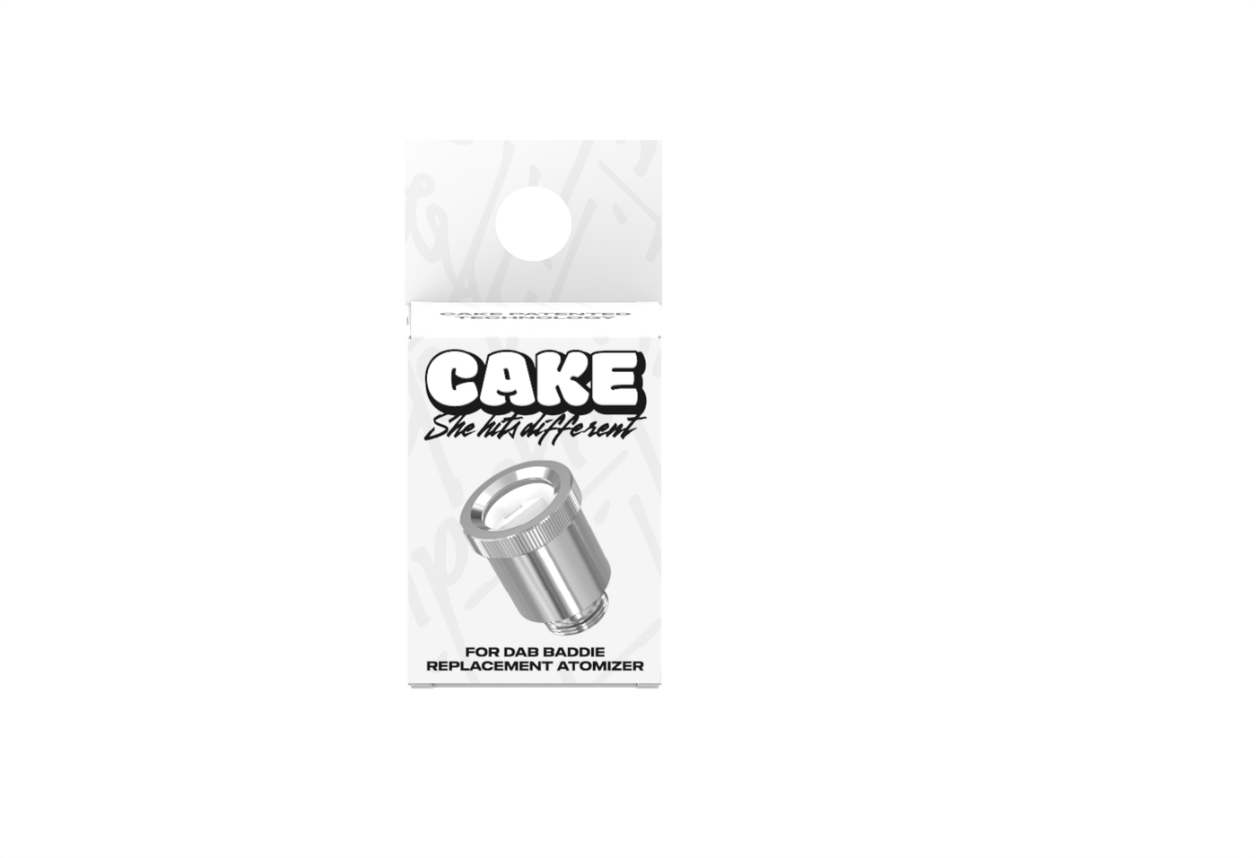 DAB BADDIE REPLACEMENT CERAMIC ATOMIZER 3PK